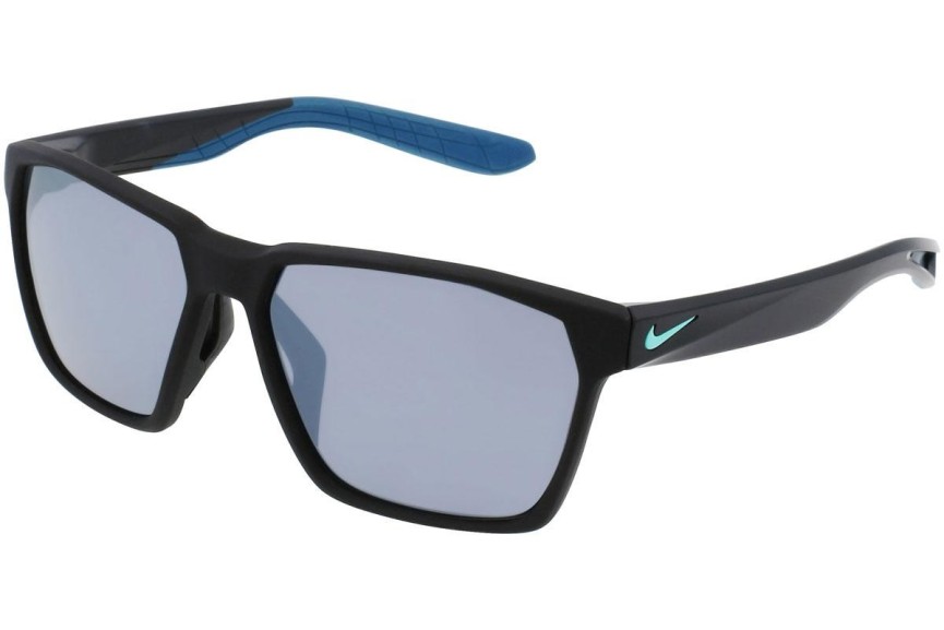 Okulary przeciwsłoneczne Nike Maverick S DJ0790 010 Kwadratowe Czarne