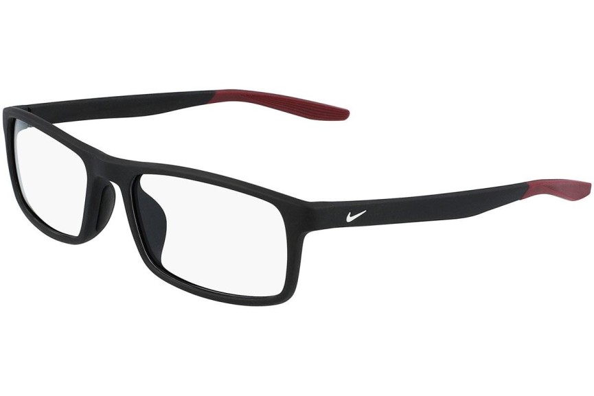 Okulary korekcyjne Nike 7119 012 Prostokątne Czarne
