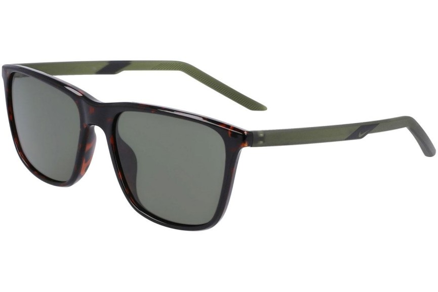 Okulary przeciwsłoneczne Nike State DV2290 220 Kwadratowe Havana