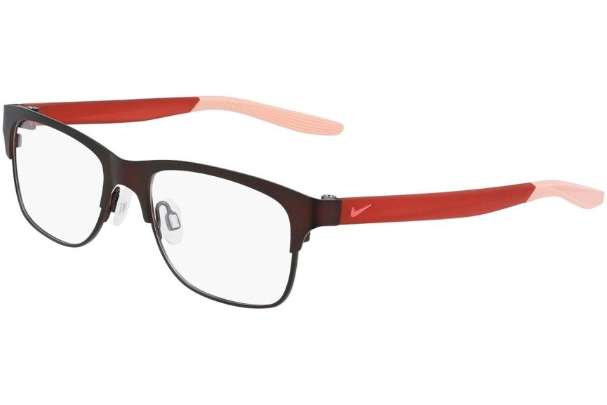 Okulary korekcyjne Nike 5590 202 Prostokątne Brązowe