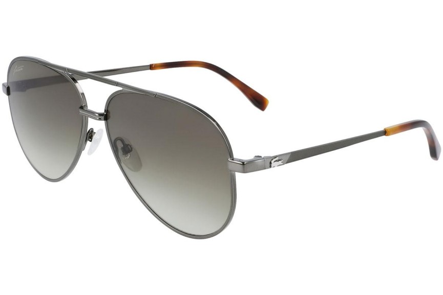 Okulary przeciwsłoneczne Lacoste L233S 047 Pilotki (Aviator) Srebrne