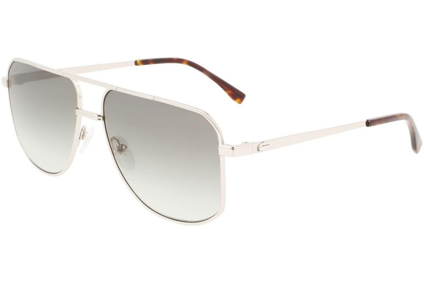 Okulary przeciwsłoneczne Lacoste L249SE 040 Pilotki (Aviator) Srebrne