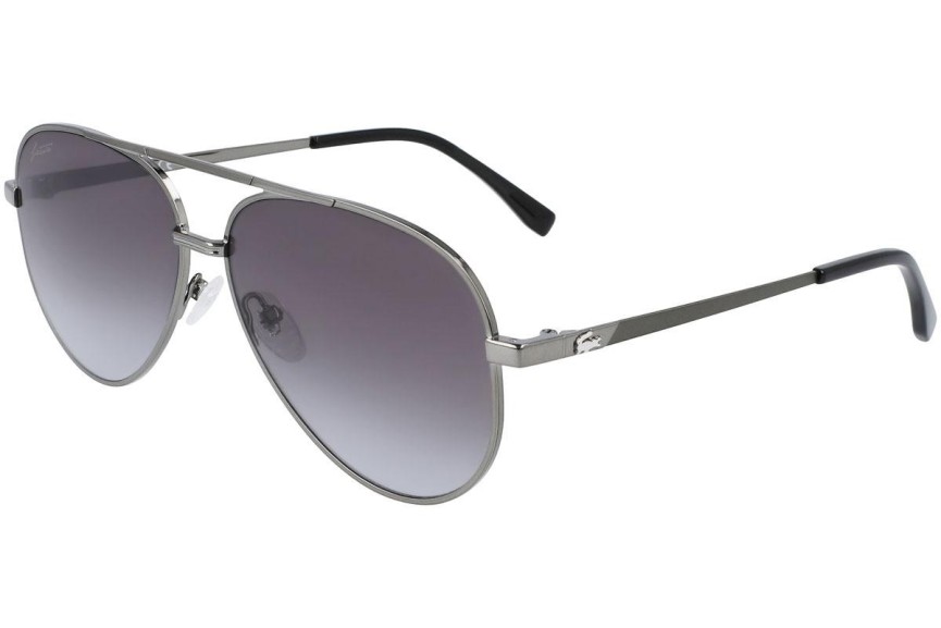 Okulary przeciwsłoneczne Lacoste L233S 024 Pilotki (Aviator) Szare