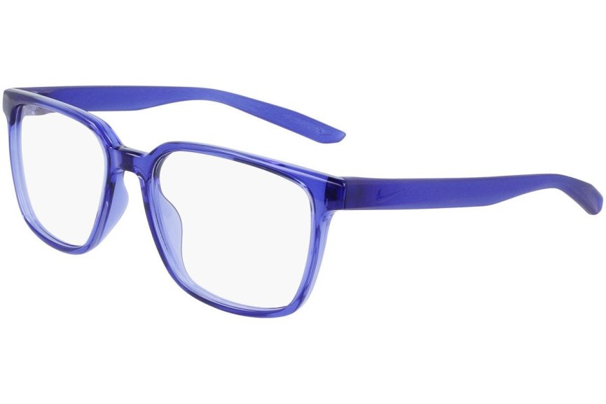 Okulary korekcyjne Nike 7302 430 Kwadratowe Niebieskie