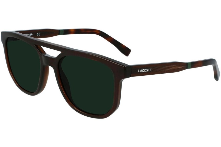 Okulary przeciwsłoneczne Lacoste L955S 200 Kwadratowe Brązowe