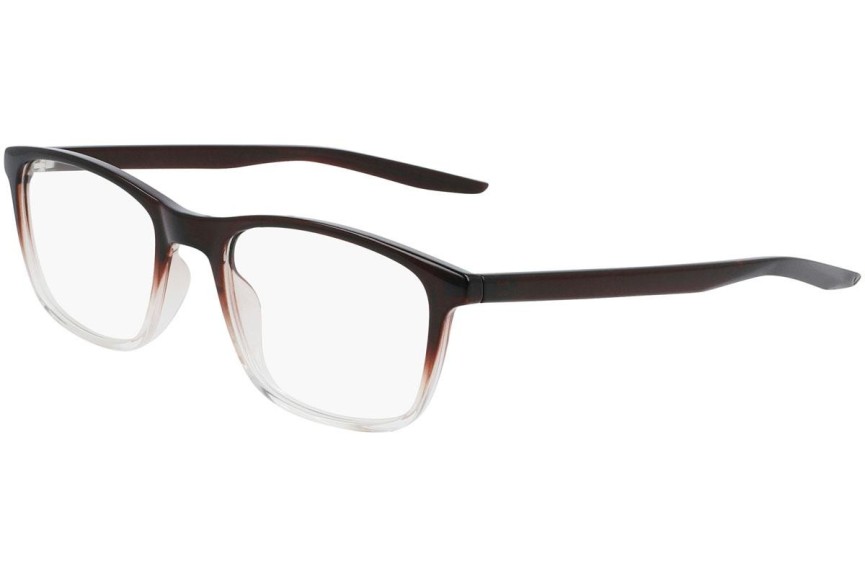 Okulary korekcyjne Nike 7129 203 Kwadratowe Brązowe