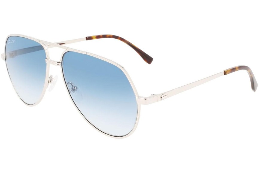 Okulary przeciwsłoneczne Lacoste L250SE 040 Pilotki (Aviator) Srebrne