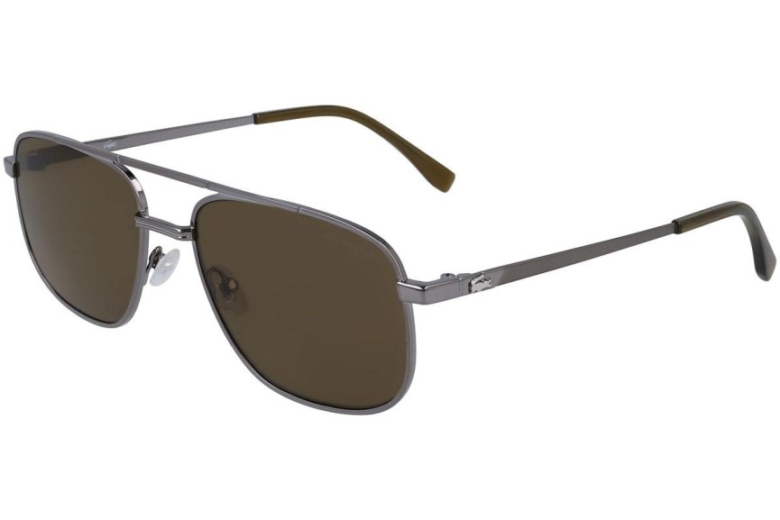 Okulary przeciwsłoneczne Lacoste L231SP 038 Pilotki (Aviator) Szare