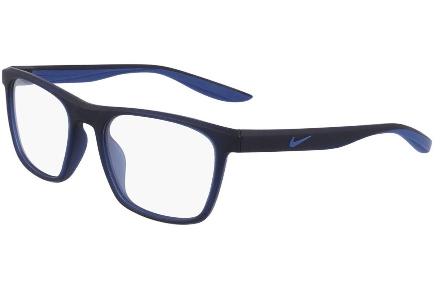 Okulary korekcyjne Nike 7039 411 Kwadratowe Niebieskie
