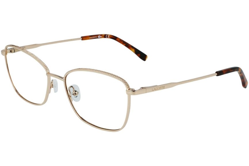 Okulary korekcyjne Lacoste L2281 710 Kwadratowe Złote
