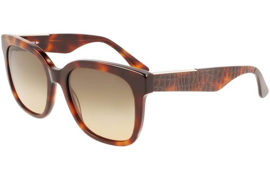Okulary przeciwsłoneczne Lacoste L970S 230 Kwadratowe Havana