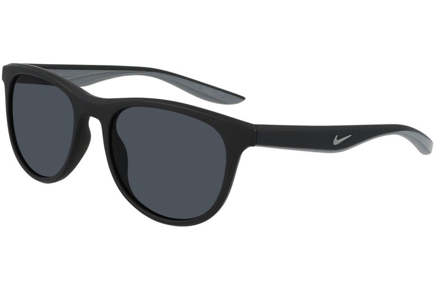 Okulary przeciwsłoneczne Nike Wave DQ0792 010 Okrągłe Czarne