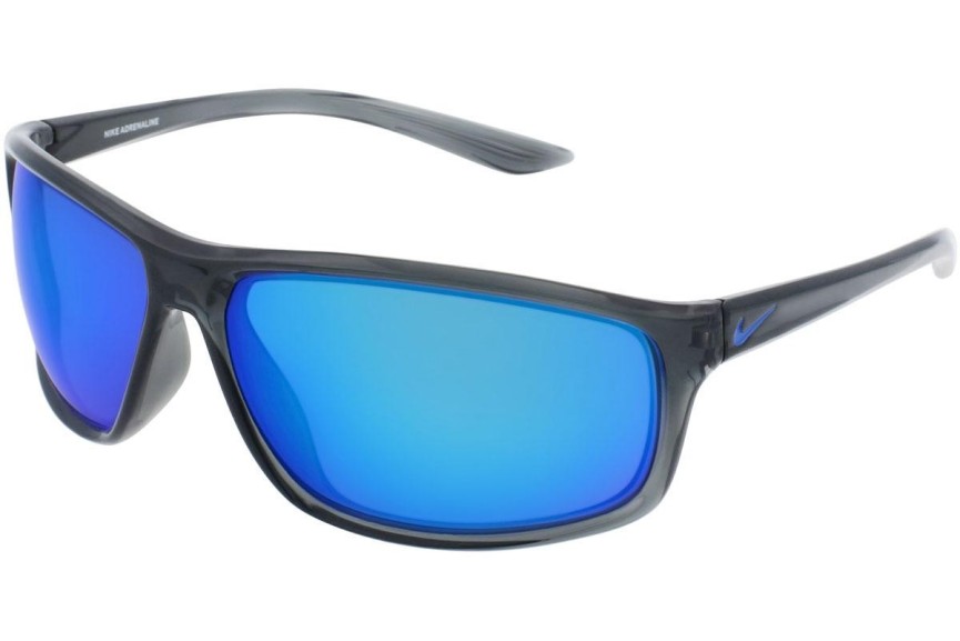 Okulary przeciwsłoneczne Nike EV1113 012 Prostokątne Szare