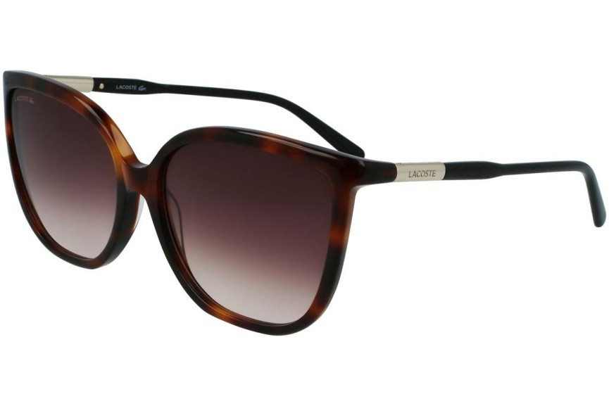 Okulary przeciwsłoneczne Lacoste L963S 230 Oversize Havana