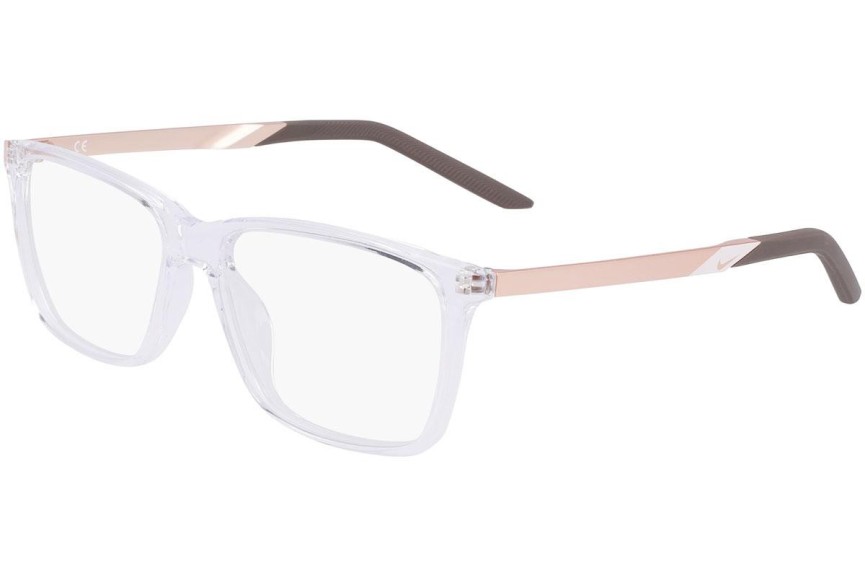 Okulary korekcyjne Nike 7258 900 Kwadratowe Przezroczyste