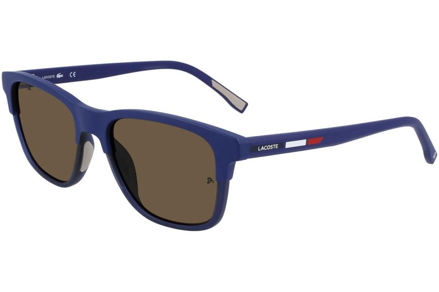 Okulary przeciwsłoneczne Lacoste L607SND 424 Kwadratowe Niebieskie
