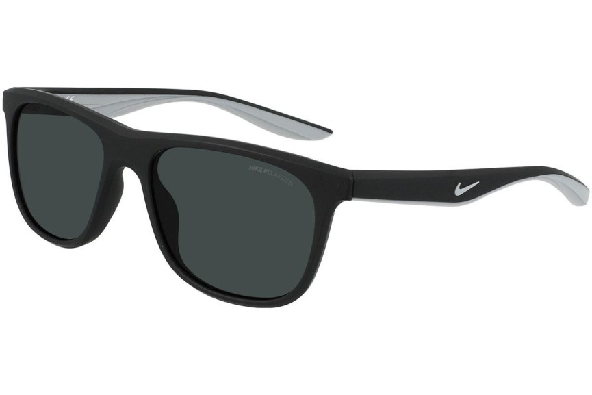 Okulary przeciwsłoneczne Nike Flo P DQ0863 011 Polarized Kwadratowe Czarne