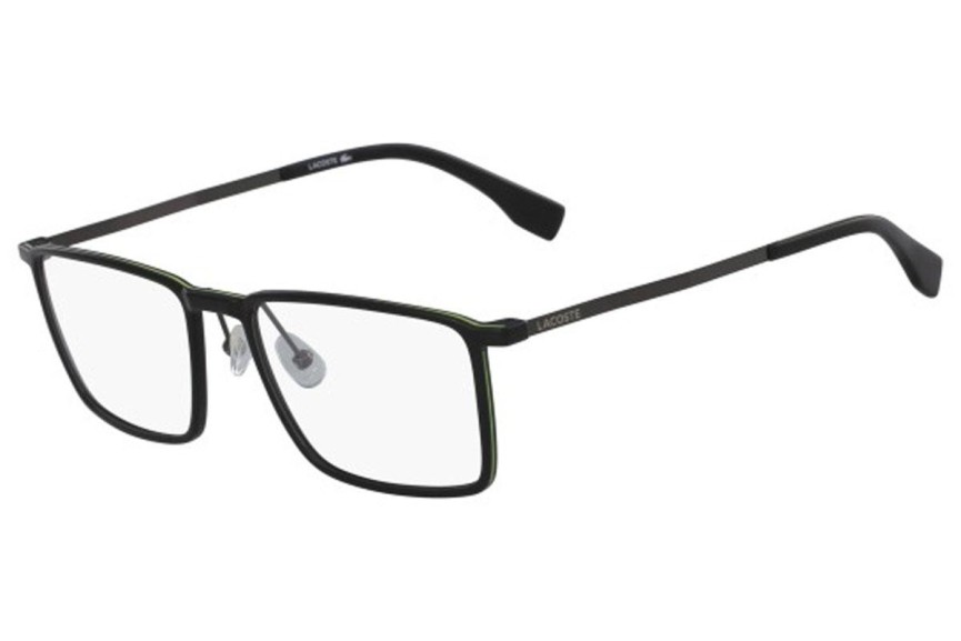 Okulary korekcyjne Lacoste L2814 001 Prostokątne Czarne