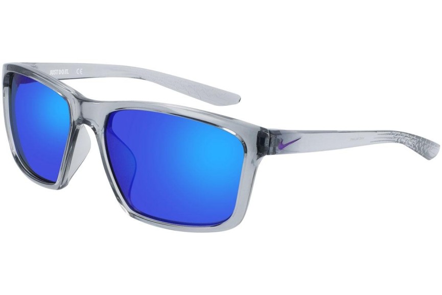 Okulary przeciwsłoneczne Nike Valiant M CW4642 012 Kwadratowe Szare