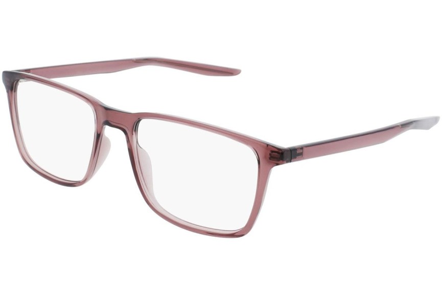 Okulary korekcyjne Nike 7130 201 Kwadratowe Różowe
