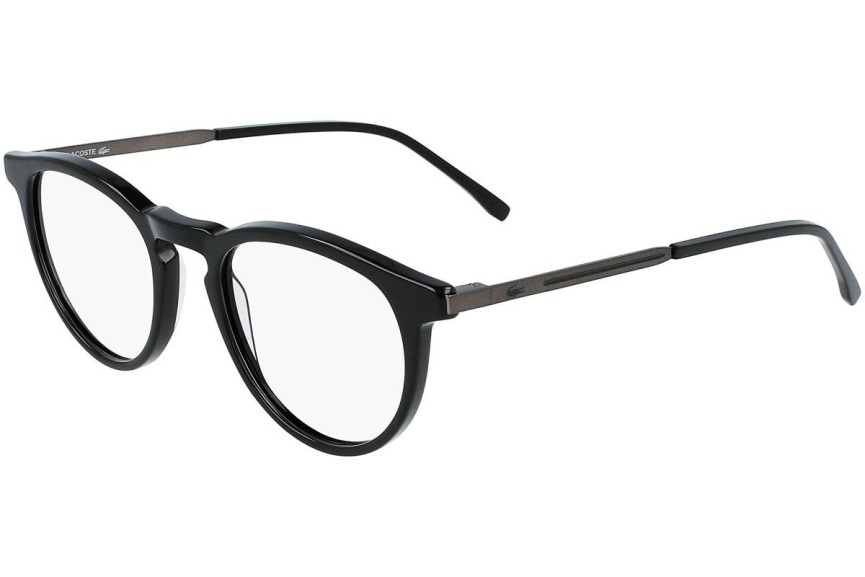 Okulary korekcyjne Lacoste L2872 001 Okrągłe Czarne
