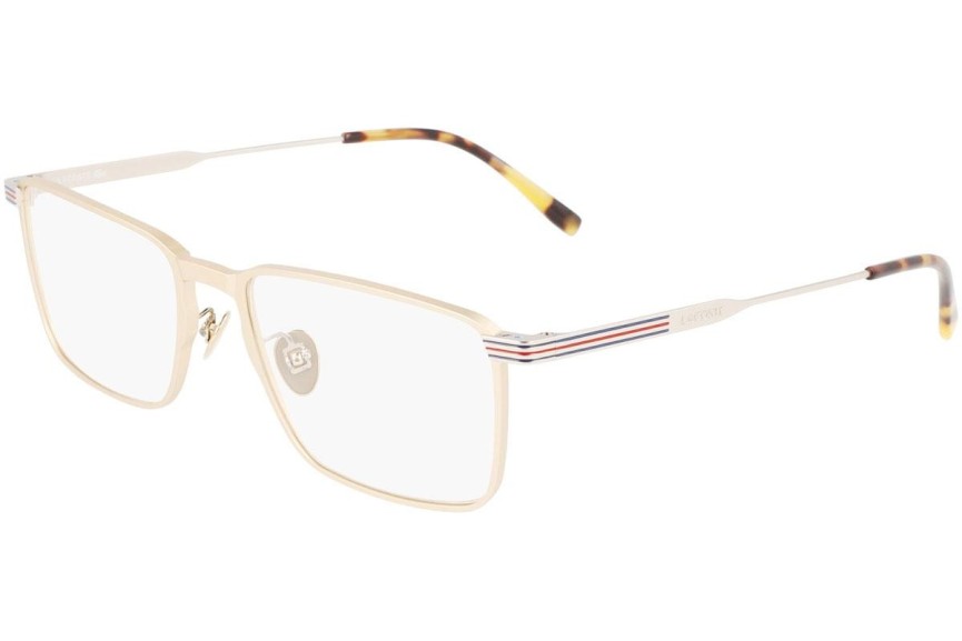 Okulary korekcyjne Lacoste L2285E 714 Kwadratowe Złote