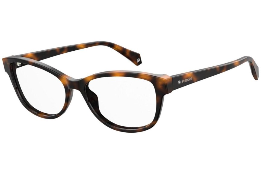 Okulary korekcyjne Polaroid PLDD370 086 Kocie oczy Havana