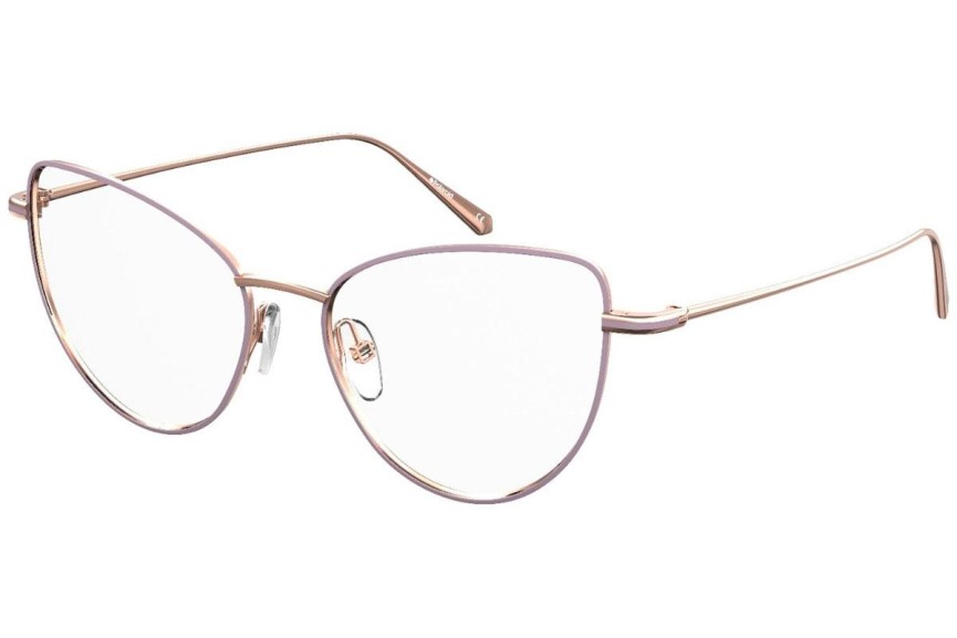 Okulary korekcyjne Polaroid PLDD382 HZJ Kocie oczy Fioletowe