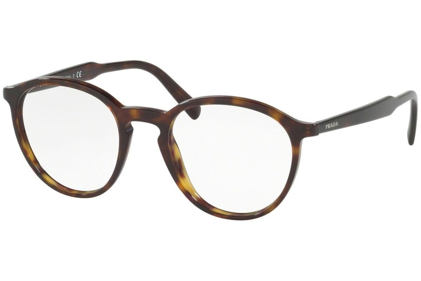 Okulary korekcyjne Prada PR13TV 2AU1O1 Okrągłe Havana
