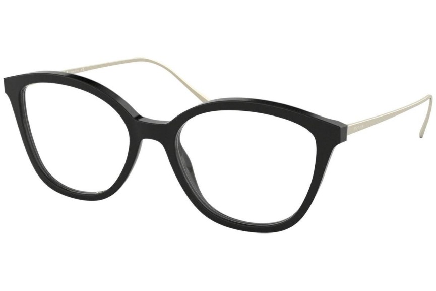 Glasses Prada PR11VV 1AB1O1 Kocie oczy Czarne