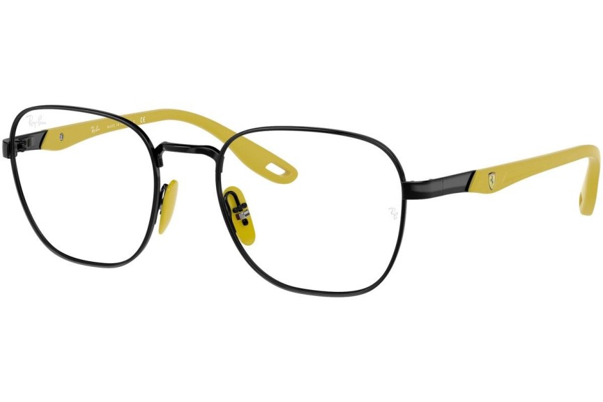 Okulary korekcyjne Ray-Ban Scuderia Ferrari Collection RX6484M F028 Kwadratowe Czarne