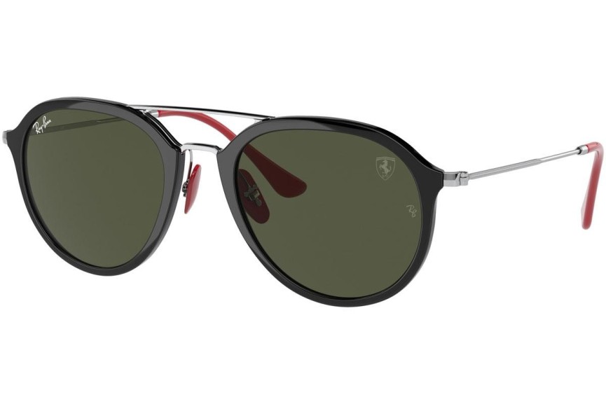Okulary przeciwsłoneczne Ray-Ban RB4369M F60131 Pilotki (Aviator) Czarne