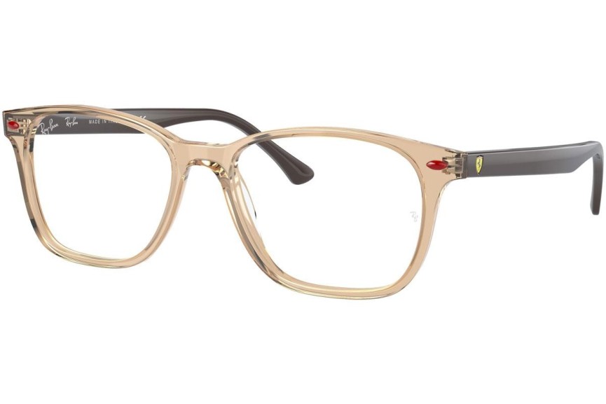 Okulary korekcyjne Ray-Ban Scuderia Ferrari Collection RX5405M F666 Kwadratowe Brązowe