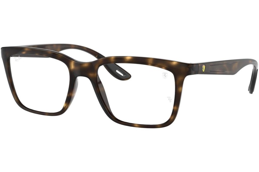 Okulary korekcyjne Ray-Ban Scuderia Ferrari Collection RX7192M F646 Kwadratowe Havana