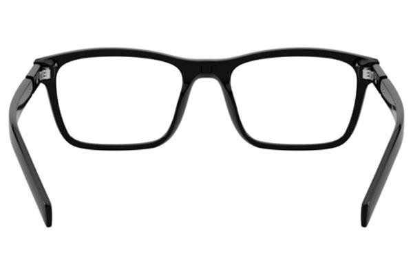 Okulary korekcyjne Prada PR16XV 1AB1O1 Prostokątne Czarne