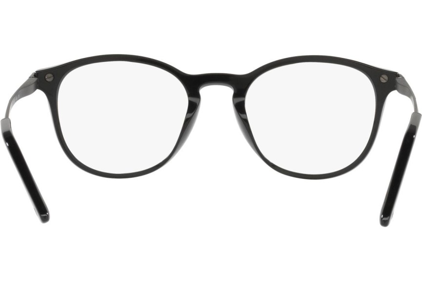 Okulary korekcyjne Giorgio Armani AR8159U 50011W Okrągłe Czarne