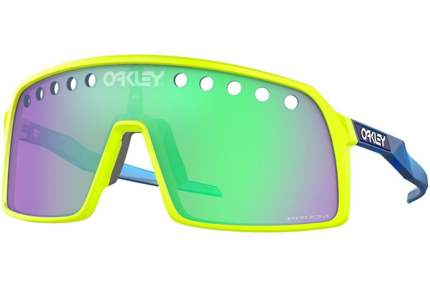 Okulary przeciwsłoneczne Oakley Sutro OO9406 940661 Pojedyncze | Shield Żółte