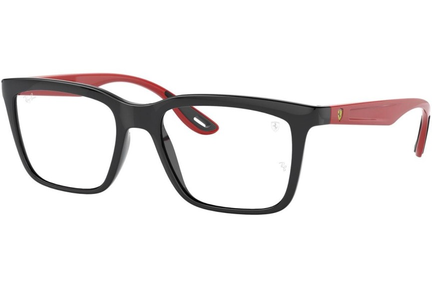Okulary korekcyjne Ray-Ban Scuderia Ferrari Collection RX7192M F651 Kwadratowe Czarne