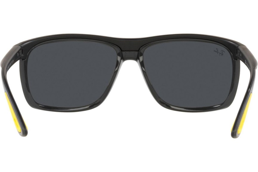 Okulary przeciwsłoneczne Ray-Ban RB4363M F65987 Prostokątne Czarne