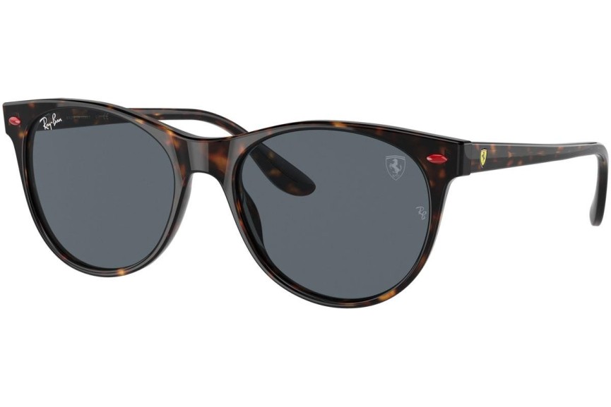 Okulary przeciwsłoneczne Ray-Ban Scuderia Ferrari Collection RB2202M F613R5 Okrągłe Havana