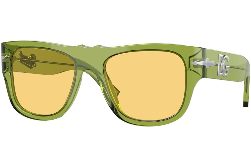 Okulary przeciwsłoneczne Persol PO3294S 1165R6 Kwadratowe Zielone