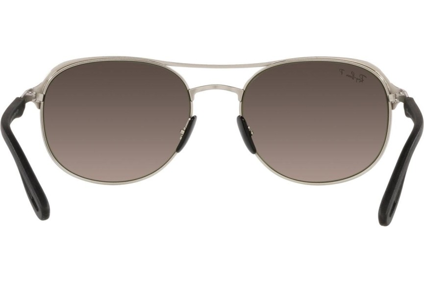 Okulary przeciwsłoneczne Ray-Ban Scuderia Ferrari Collection RB3685M F0455J Polarized Pilotki (Aviator) Czerwone