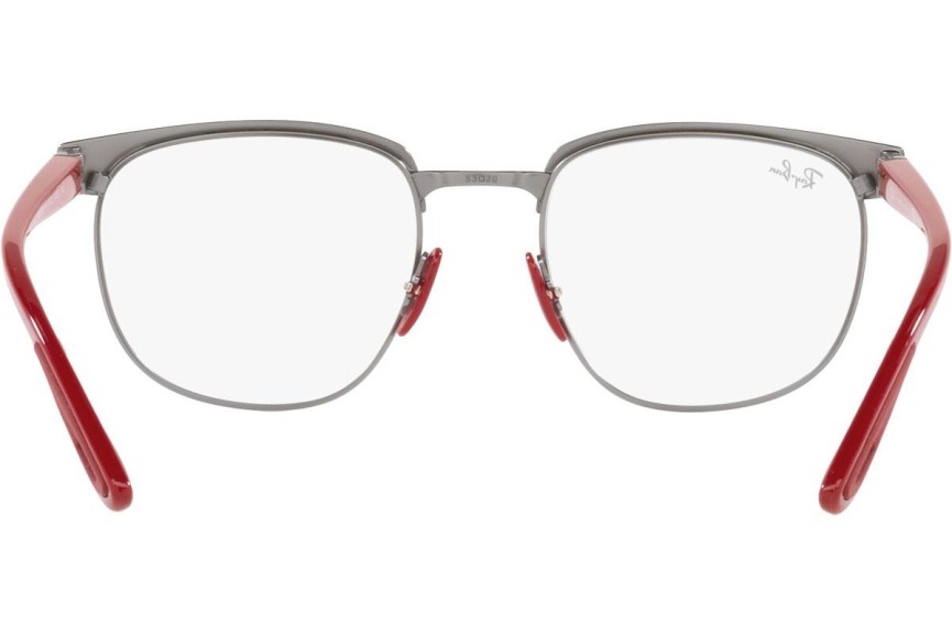 Okulary korekcyjne Ray-Ban Scuderia Ferrari Collection RX3698VM F072 Okrągłe Niebieskie