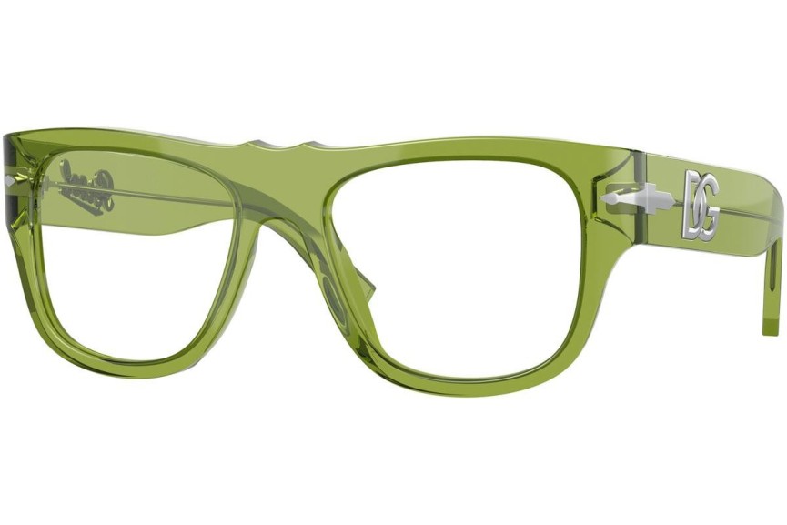 Okulary korekcyjne Persol PO3294V 1165 Kwadratowe Zielone