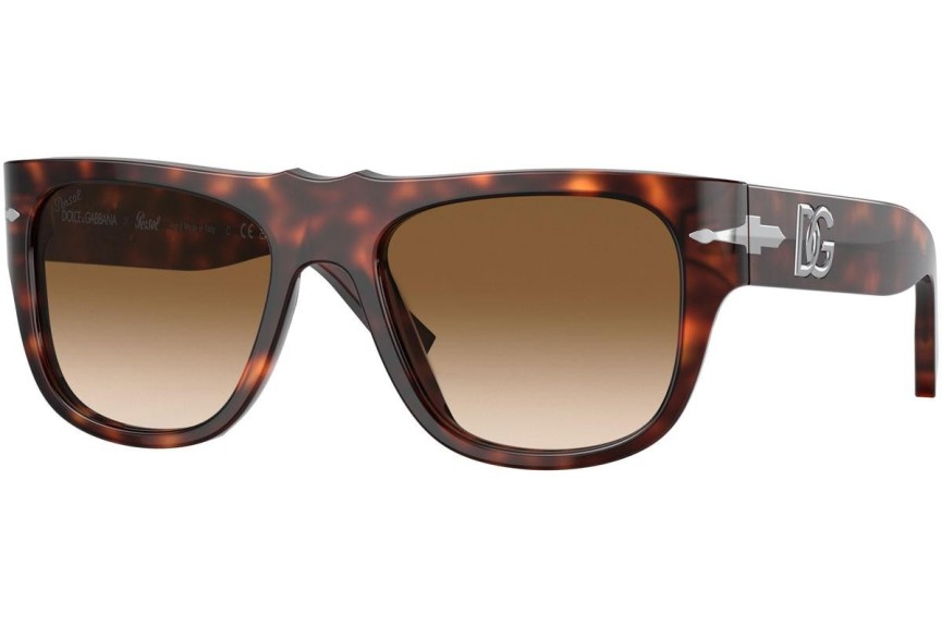 Okulary przeciwsłoneczne Persol PO3295S 24/51 Kwadratowe Havana