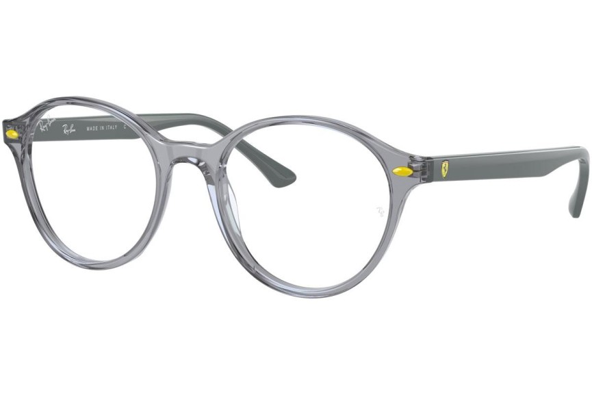 Okulary korekcyjne Ray-Ban Scuderia Ferrari Collection RX5404M F665 Okrągłe Szare