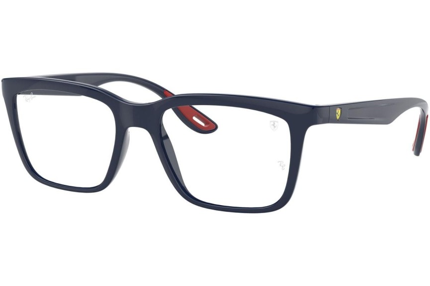 Okulary korekcyjne Ray-Ban Scuderia Ferrari Collection RX7192M F621 Kwadratowe Niebieskie