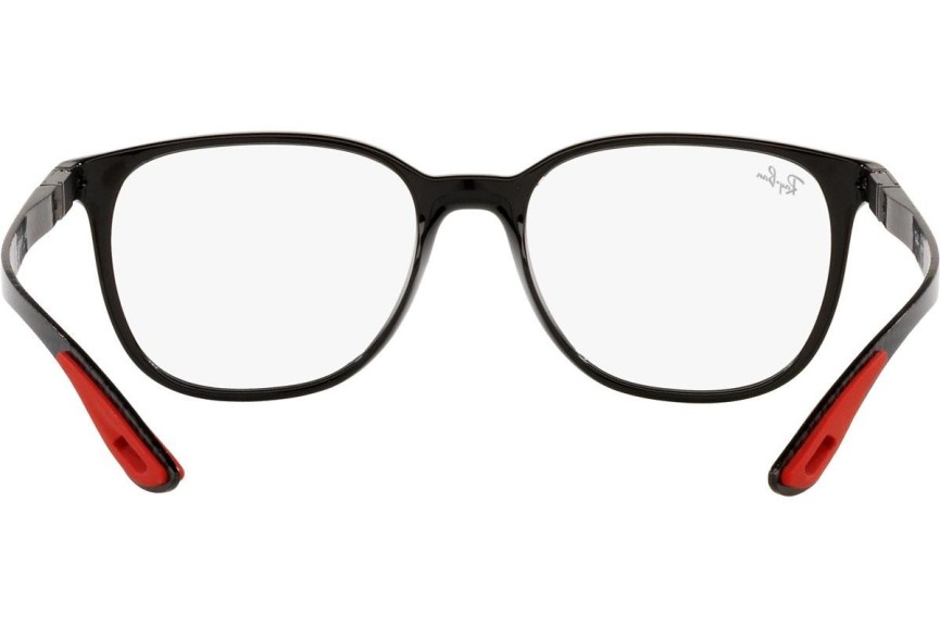 Okulary korekcyjne Ray-Ban Scuderia Ferrari Collection RX8907M F632 Kwadratowe Czarne
