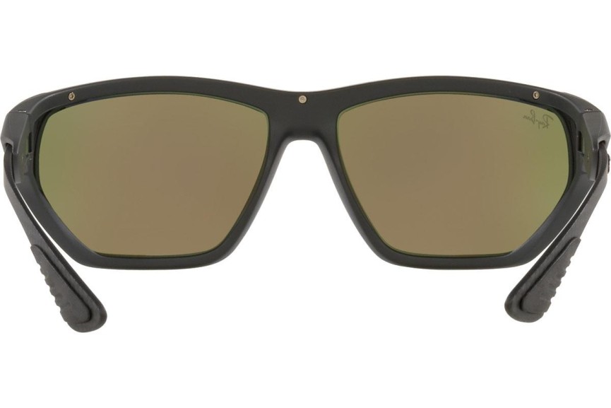 Okulary przeciwsłoneczne Ray-Ban Scuderia Ferrari Collection RB8359M F66455 Prostokątne Szare