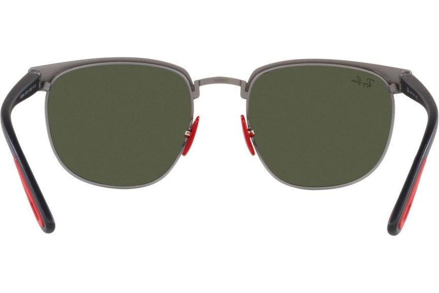 Okulary przeciwsłoneczne Ray-Ban RB3698M F07331 Kwadratowe Czarne